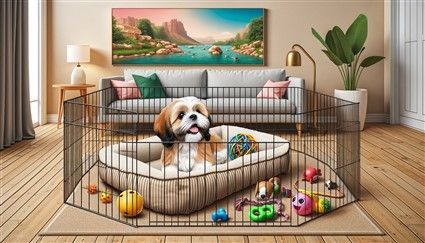 Shih sales tzu playpen